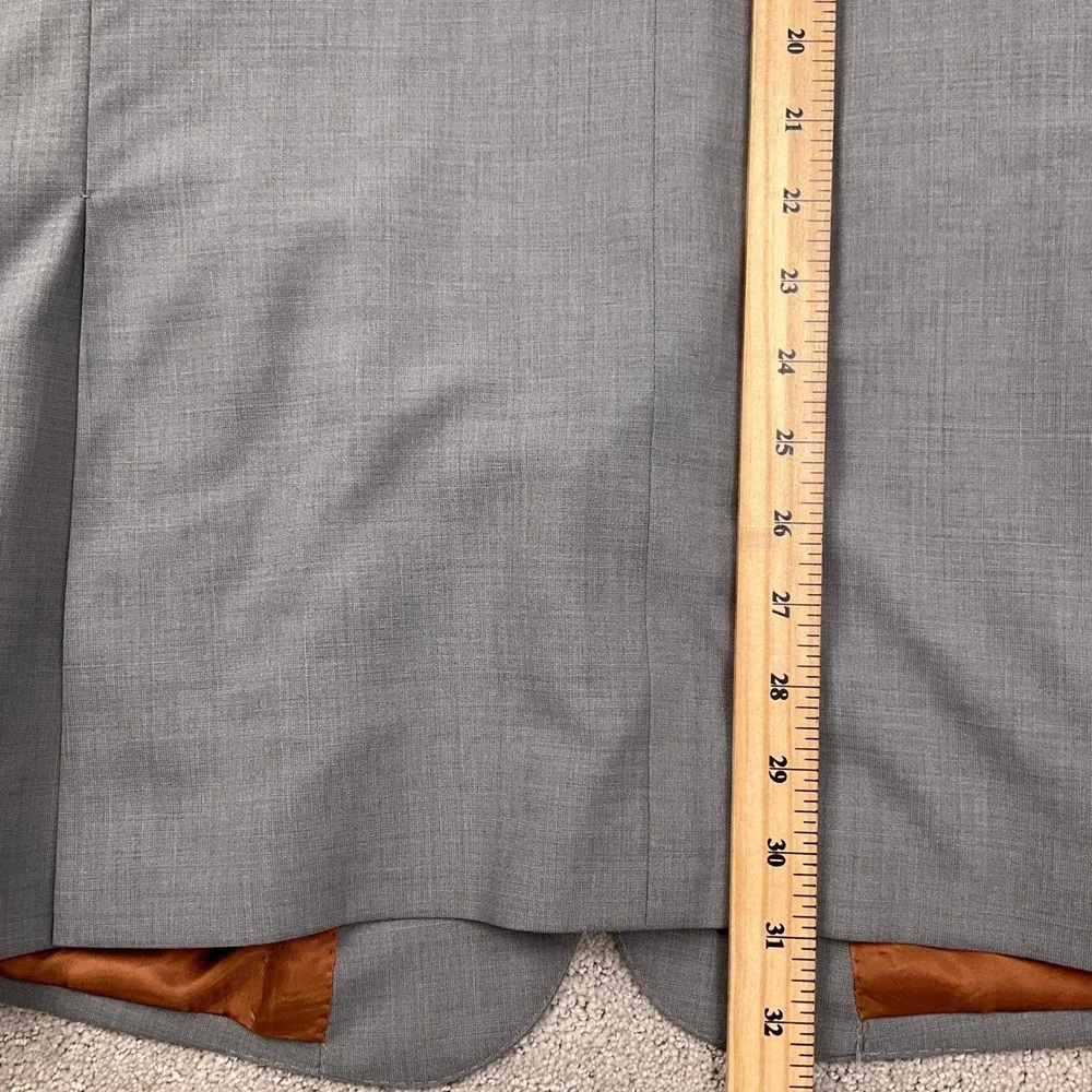 Joseph Jos A Bank Suit Mens 43L 34W 31L‎ Gray Slim Fit Neutral Classic Wool